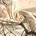 YOUR SMILE Silk Like Scarf Women's Fashion Pattern Large Square Satin Headscarf (Branch painting)