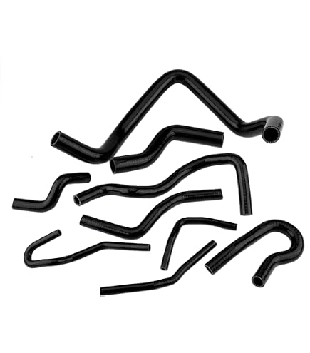 Kit Tuyaux Chauffage Silicone Pour Mini Cooper S 1275 GT 60-90 - Bleu - Haute Température (350°F Max)