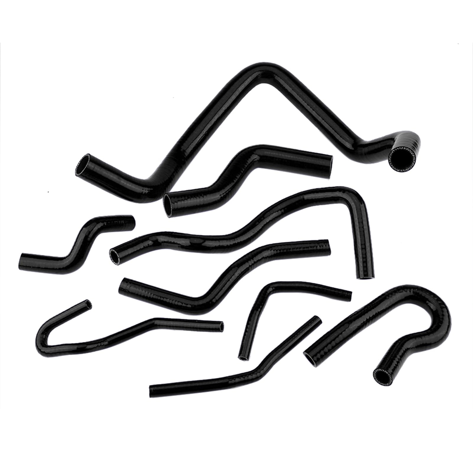 9pcs Silicone Coolant Radiator Hose Set Of 9 For Honda Civic EG EK D15 D16 1992