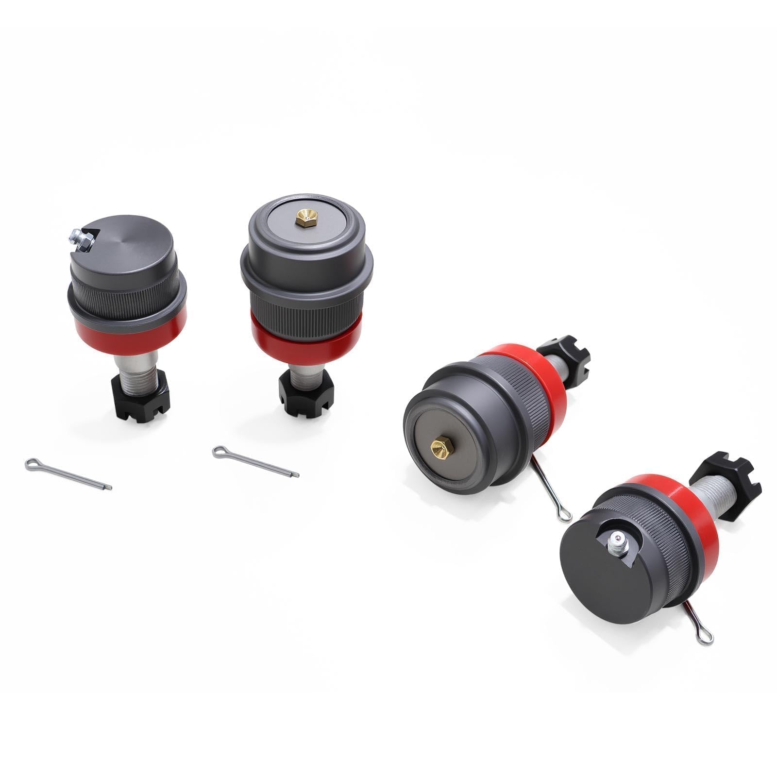Photo 1 of Heavy-Duty Ball Joint Kit 2 Upper & 2 Lower, Premium Replacement for 1984-2006 Jeep Wrangler YJ/TJ/LJ/Rubicon, Cherokee XJ, Grand Cherokee ZJ, Comanche MJ, Fits Dana 30/44 Axles