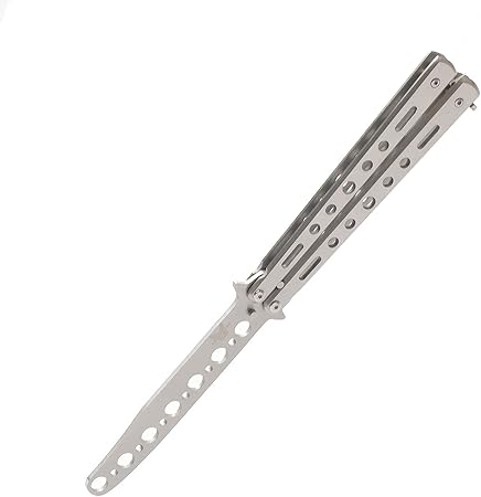 Amazon バタフライナイフ 練習用 折りたたみ式 刃なし バタフライナイフ練習用 トレーニング用 蝴蝶刀 練習用バタフライナイフ バタフライナイフ練習 バタフライナイフトレーナー Homexk ジョーク どっきり おもちゃ