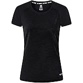 MoFiz Women's Short Sleeve UPF 50+ Sun Protection Sports T-Shirt Quick Dry Running Workout Athletic Tee Top