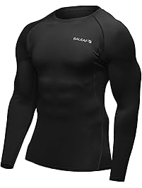 Baleaf Men's Cool Dry Skin Fit Long Sleeve Compression Shirt