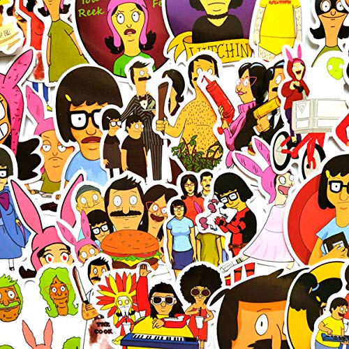 2 Burgers+Stickers+No+Duplicate+Waterproof+Skateboard