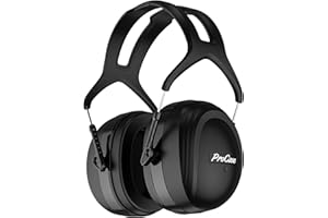 ProCase Extra Large SNR 37dB Noise Cancelling Ear Muffs, Ear Hearing Protection for Adults Men, Wide Size Adjustment and Comf
