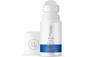 BEScalp 20% Urea Foot Cream Roll On | With Salicylic Acid & Lactic Acid | Softens Dry, Rough & Cracked Heels | Intensive Mois