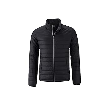 James & Nicholson - Herren Leichte, Wattierte Steppjacke