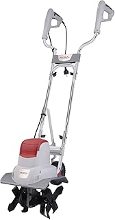 IKRA 70300420 Elektro Bodenhacke Kultivator IEM 800S, Arbeitsbreite 30cm, Arbeitstiefe 20cm, 800 W, 230 V, Grau/Rot/Schwarz