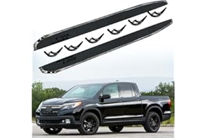 Fixed Fits Honda Ridgeline 2017-2024 2025 Side Step Running Board Nerf Bar w/Brackets