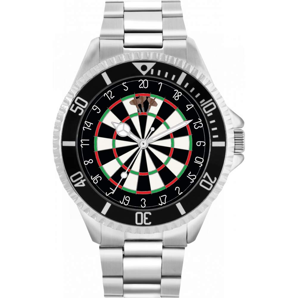 Toff London Mens Brown Dartboard 180 Watch