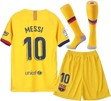 playera barcelona amarilla