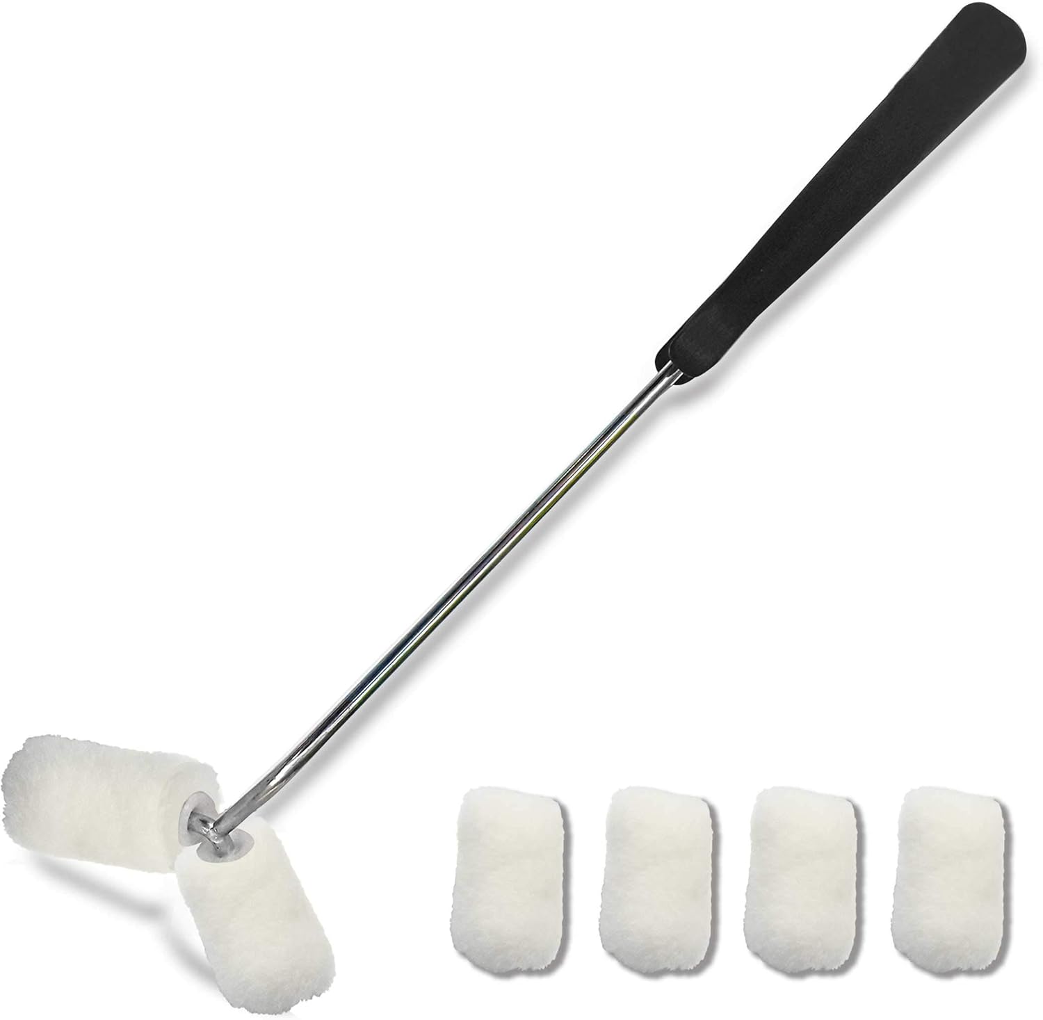 HAUTMEC Smart Paint Roller Kit for Painting Tube and Coin Forms