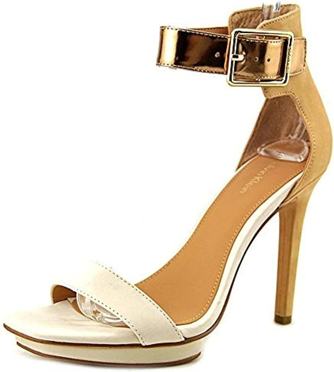 heel sandals square toe