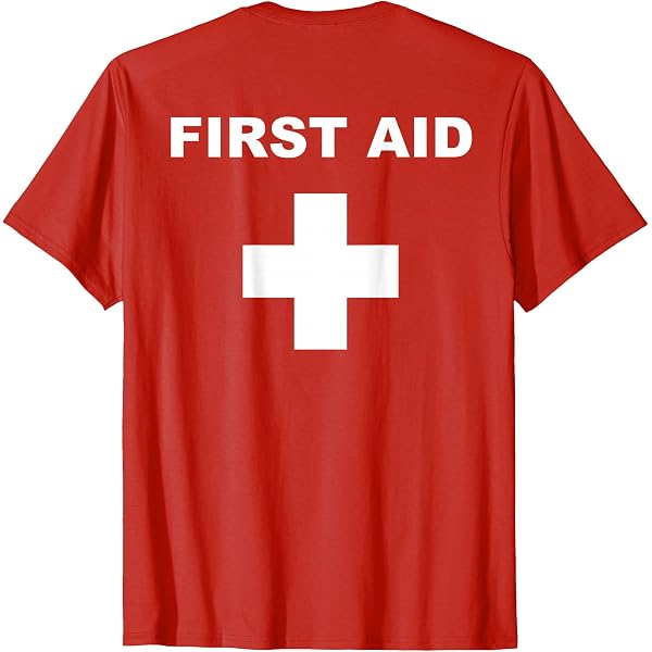 Amazon.com: First Aid tshirt T-Shirt : Clothing, Shoes & Jewelry