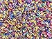 Indian Fusion Mix Biodegradable Confetti Bright Multi-colored Blue Magenta Pink Purple Orange Yellow Birthday Decorations Bulk Pack InsideMyNest (25 Handfuls)