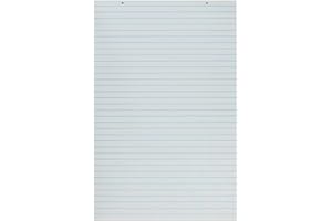 School Smart Primary Chart Newsprint Paper, 1 Inch Rule, 24 x 36 Inches, 100 Sheets