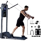 AEKE S1 Pro Smart Home Gym Equipment, AI Fitness Trainer with 220 lbs Digital Resistance, Full Body Strength Training Machine, Cable Workout System with Smart Tracking for Home Fitness