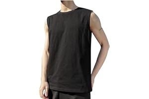 Men Workout Tank Top Exercise Pullover Gym Fitness Bodybuilding Sleeveless Muscle T Shirts Round Neck Fitness Tees