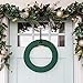 VILLAGE LIGHTING COMPANY Door Saver - Seasonal Padded Wreath Scratch preventing Door pad Protects Against Scratches on Holiday Front Door - fits Most 30