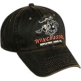 Winchester Dark Brown Weathered Repeating Arms Hat
