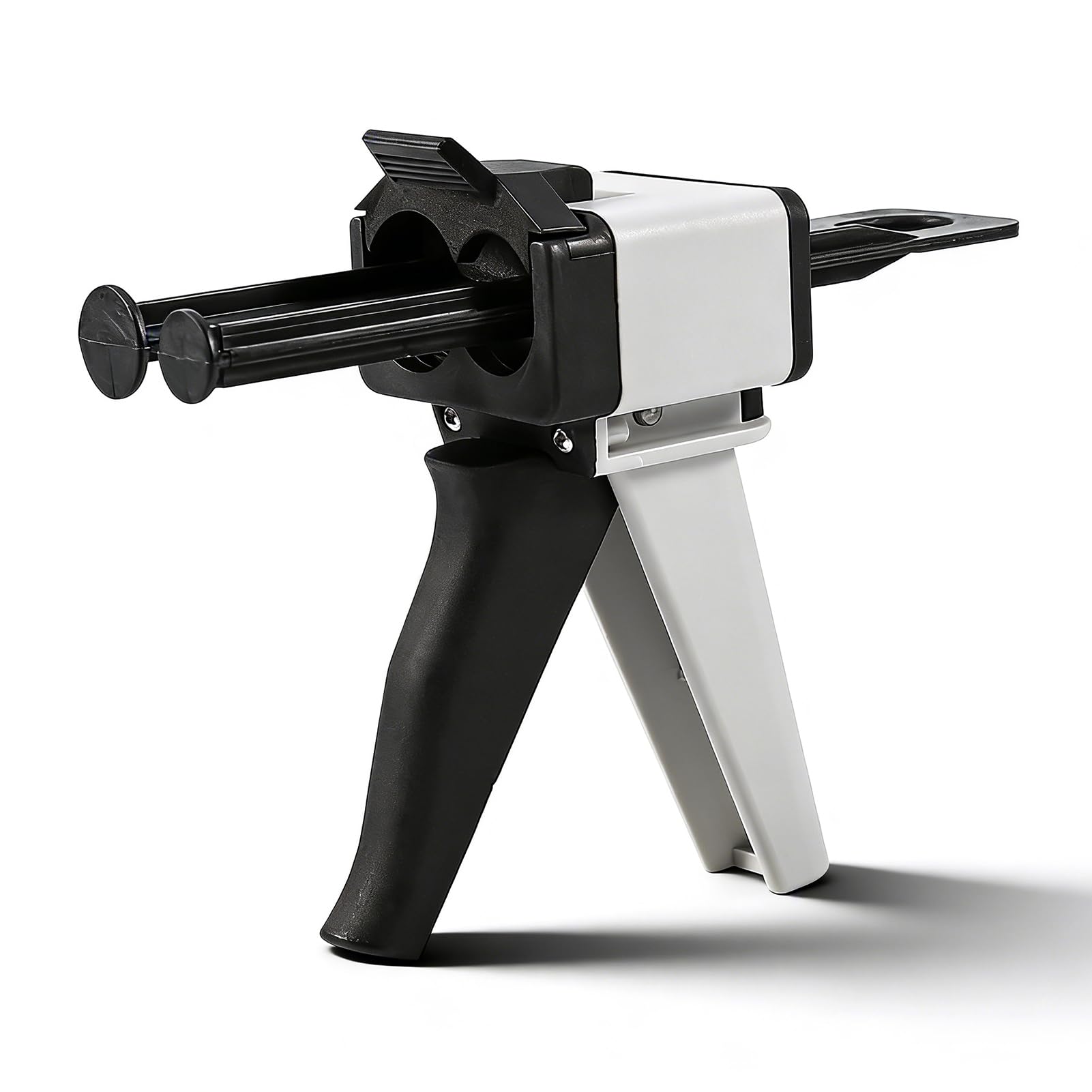 ZAWELIYO Dental Universal Mixing Dispenser Gun, 2:1/1:1 Silicone Rubber Gel Gun for Dentist with High Hardness
