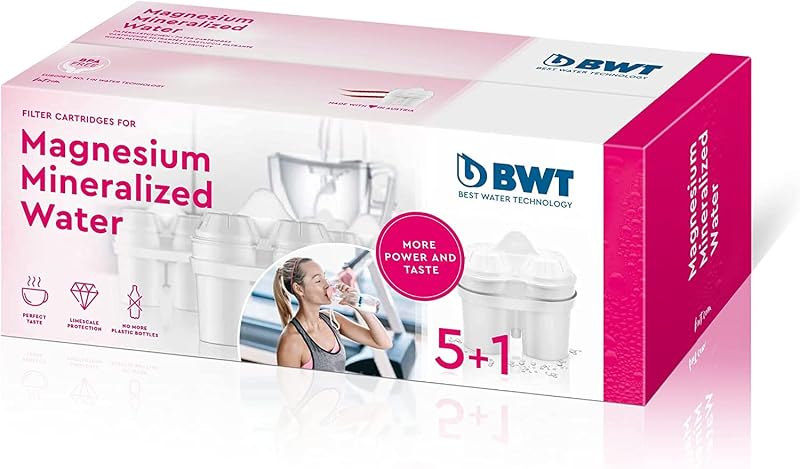BWT 120 Litre Longlife Mg2+ Cartridge Pack of 6 CART006