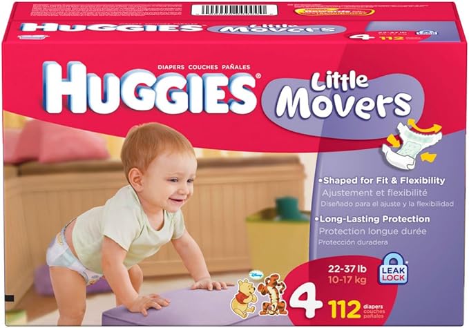 huggies little movers plus size 4