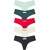 Victoria's Secret PINK Women's No Show Thong Underwear, Panties for Women (XS-XL)
