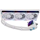 Thermalright Frozen Infinity 360 White Liquid CPU Cooler, Triple 120mm PWM Fans @ 2000RPM, AM4/AM5 & Intel LGA1150/1151/1200/