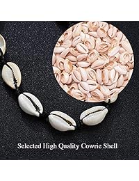 Besiefy Shell Choker Necklace for Women Handmade Hawaii Beach Cowrie Shell Boho Chokers Jewelry for Girls