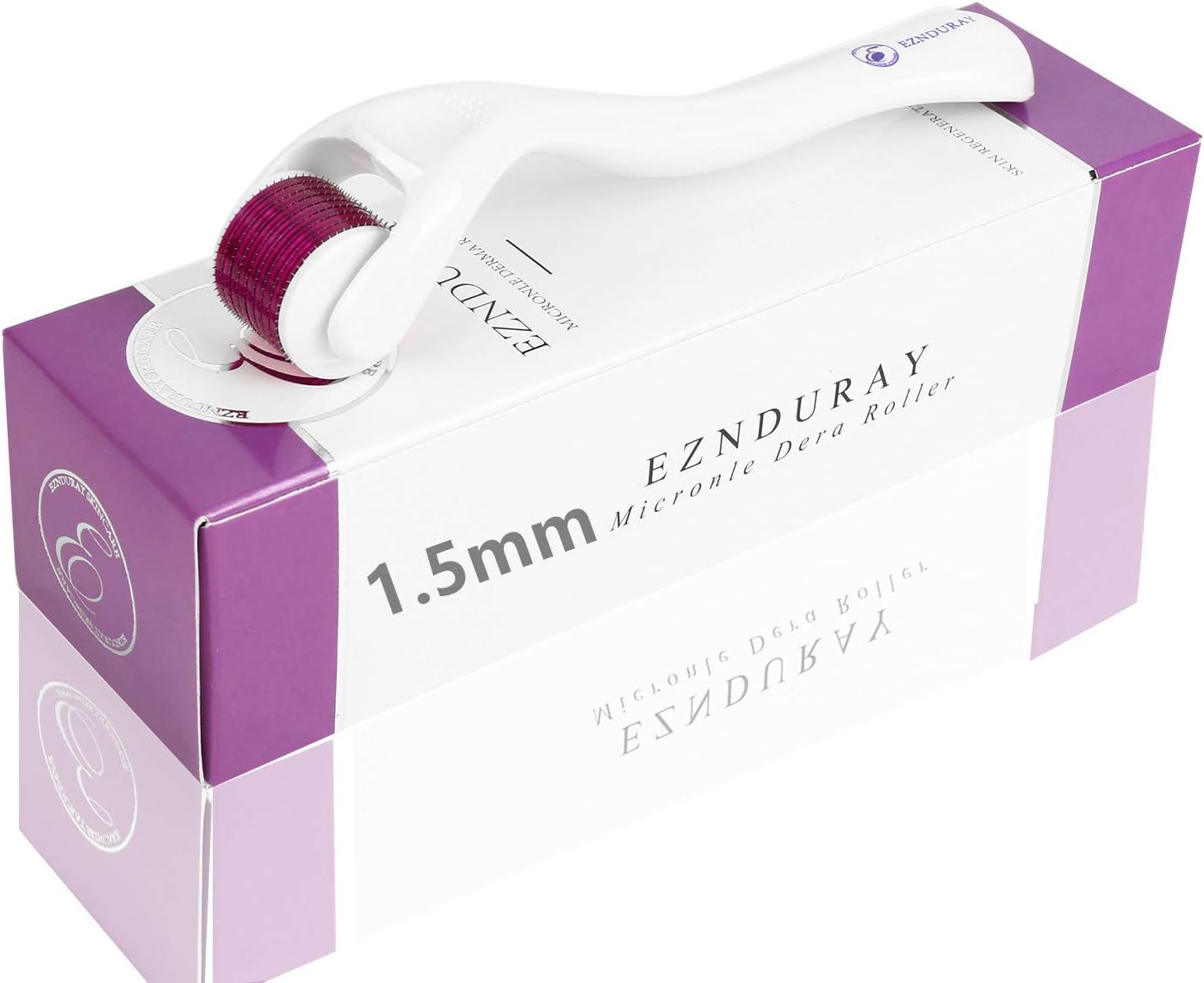 Premium Derma Roller - 540 Needle Titanium Micro Needle - Face Roller - Skin Care Tool