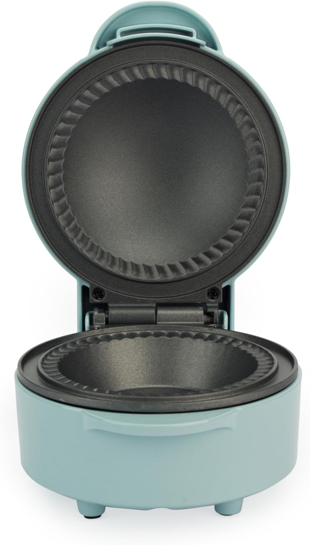 Giles & Posner Mini Pie Maker Deep Fill 550W Non-Stick Plates Blue