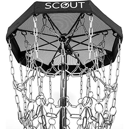 Dynamic Discs Scout 16-Chain Portable Disc Golf Basket Target - Black - Thumbnail 3