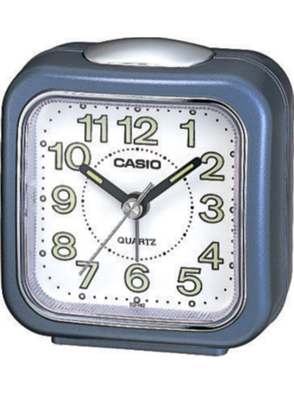 Casio Collection Wake Up Timer Digital Alarm Clock TQ-142-2EF, Blue