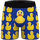 Aueyan Mens Boxer Briefs Funny Novelty Underwear Hilarious Gifts for Men No Fly