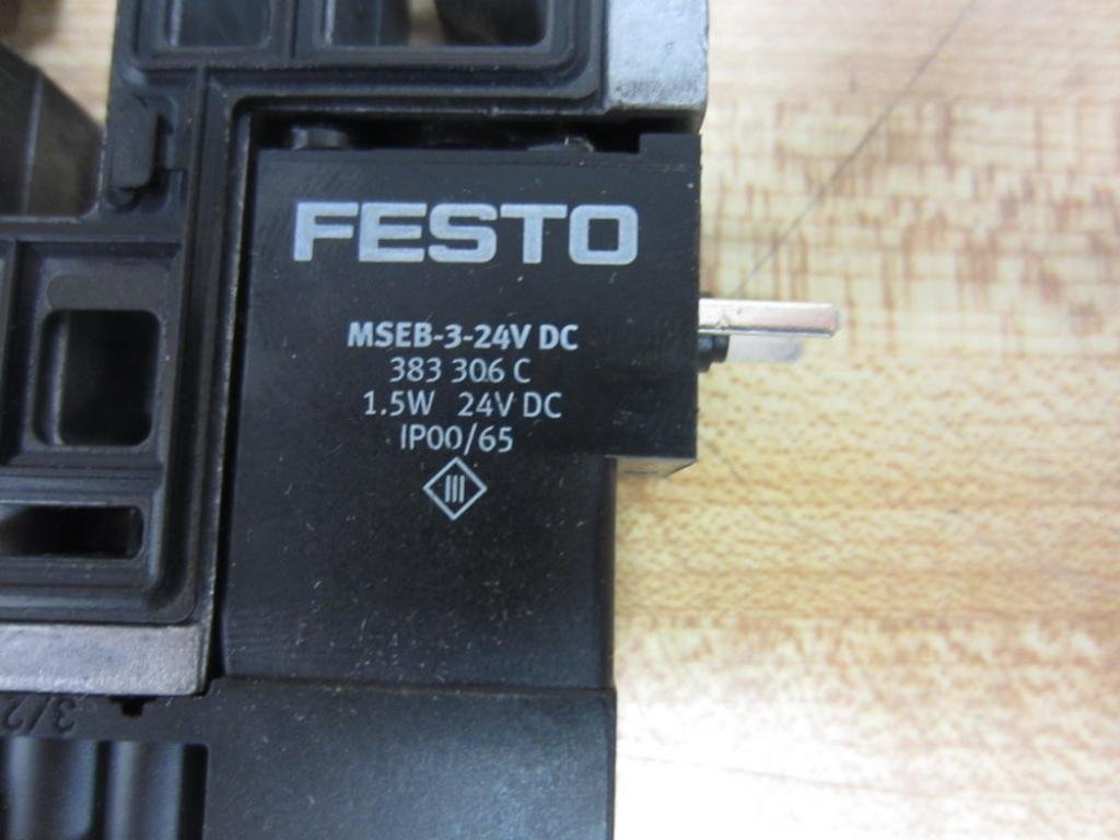 Festo 163191 Solenoid Valve, Model CPV18-M1H-5JS-1/4, White - Image 3