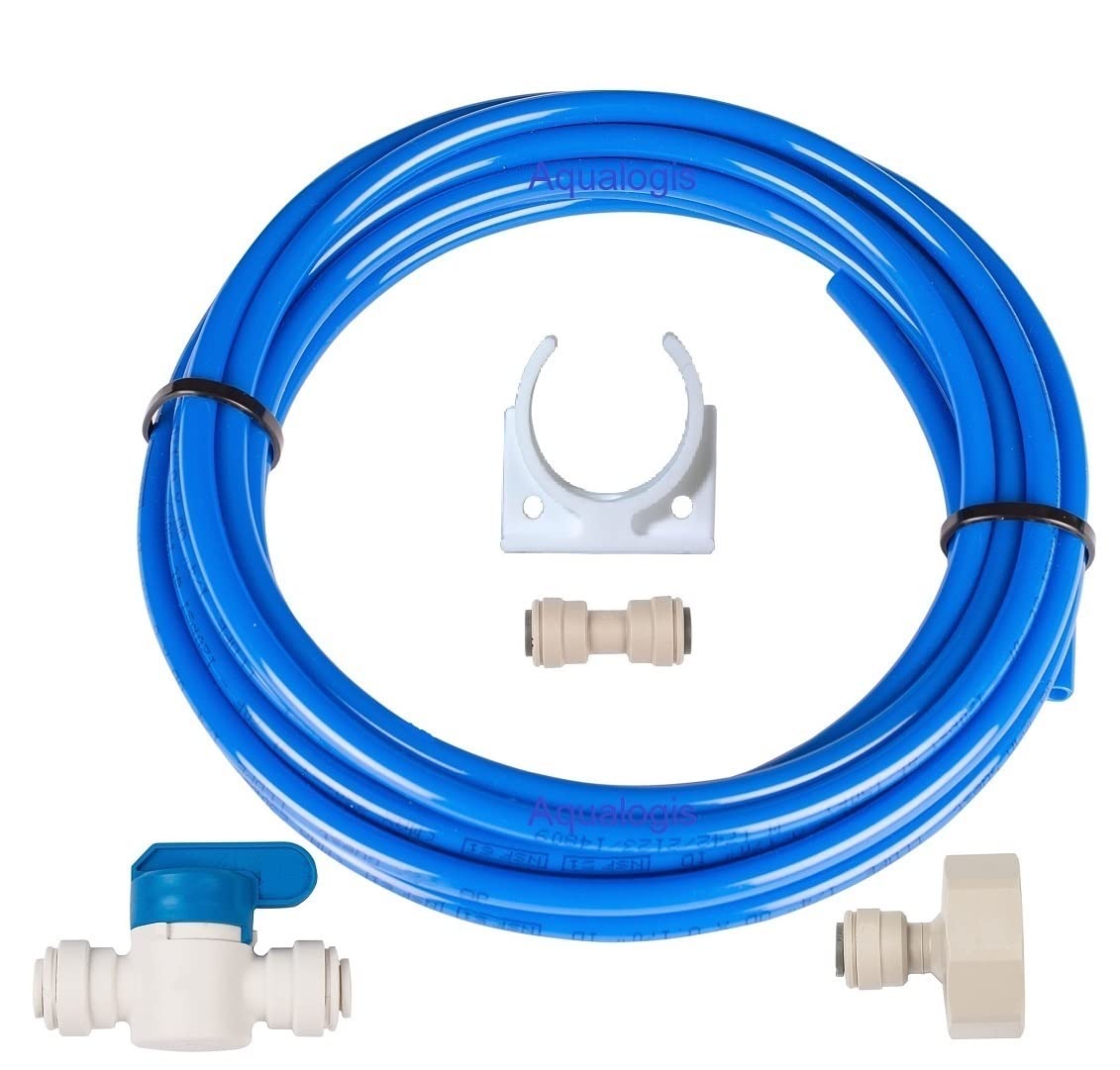 Aqualogis Water Connecting Set AL-023 for Refrigerator and Ice Maker, Reverse Osmosis Water Systems