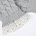 Justay 2 Pairs Womens Winter Warm Knit Fingerless Gloves Crochet Thumbhole Short Arm Warmers Mittens