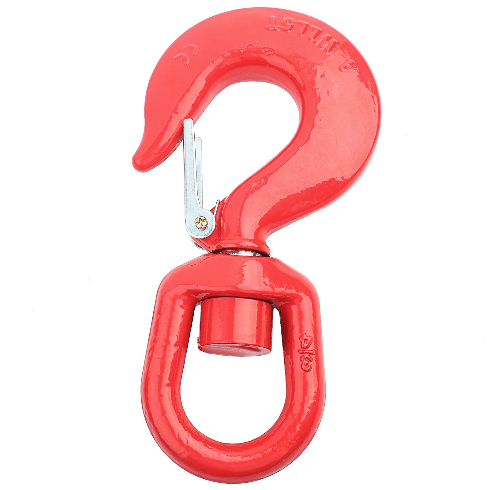5Ton Swivel Lifting Hook,5T Industrial Grade Rotating Crane Hoist Rigging Hook,for Factory lifting, construction engineering,etc