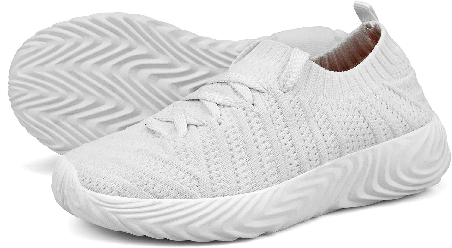  | Troadlop Kids Shoes Lightweight Slip On Breathable Running Walking Tennis Shoes for Girls Boys | Running