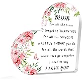 VZXMKA Christmas Gifts for Mom - Mothers Day Moms Gift,Mother's Day Presents from Daughter Son Husband,Birthday Valentines Day Thank You Gifts for Mom Acrylic Office Decor