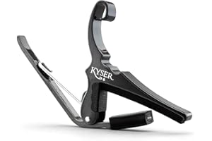 Capo Guitar Acoustic Kyser KG6BC Black Chrome