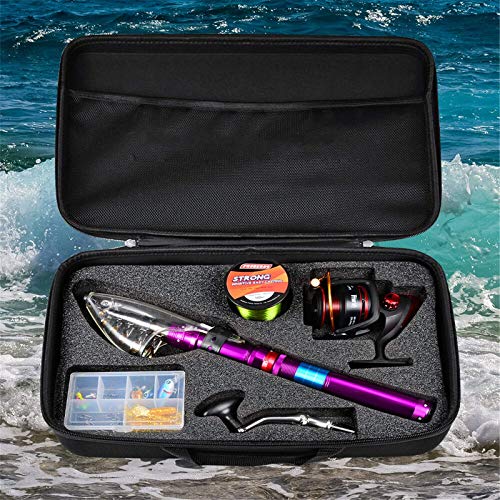 HYMY AngelruteCarbon Langstrecken-Angelrute Sea Fishing Gear Kit Set Korkengriff-Forellenruten – Bild 6