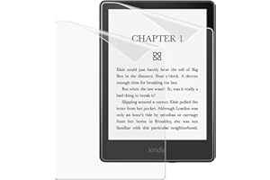 T Tersely 【2 Pack】 Anti-Glare (Matte) Screen Protector for All-New Kindle Paperwhite 11th Generation 2021 or Kindle Paperwhite Signature Edition 6.8 inch, Premium PET Protective Film, Full-Coverage