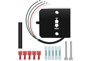 Haoguo 264951-04 Lift Gate Switch, 4-Wire, Compatible with GPT TE 25 Box Truck Trailer Liftgate, Waterproof, for Effortless and Safe Cargo Handling