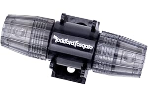 Rockford Fosgate Single in-Line AGU Fuse Holder for 4 AWG or 8 AWG Wire