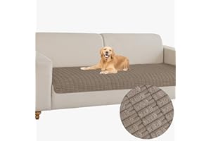 Muamar Dog Bed Cover Sofa Protector,Anti Slip Waterproof Sofa Covers for Living Room Couch Covers,Sofa Mat,Seat Cover,Dog Mat,Pet Pad for Furniture 1 Piece (30x70 inch, Brown)
