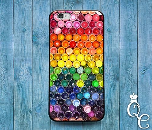 *BoutiqueHouse* iPhone 4 4s 5 5s 5c SE 6 6s plus iPod Touch 4th 5th 6th Generation Cute Custom Crayon Rainbow Color Colorful Phone Cover Amazing Pretty Case(Samsung Galaxy Note 4)