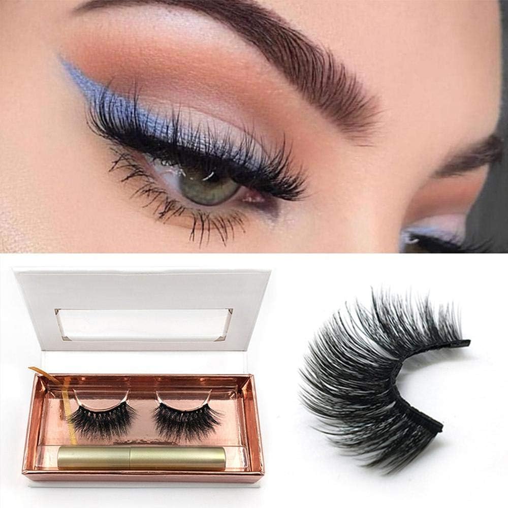 Magnetic Eyeliner With 3D Magnetic Eyelashes, Panroda Black Waterproof Magnetic Liquid Eyeliner Magnetic Lashliner For Use With Magnetic False Lashes (E01)