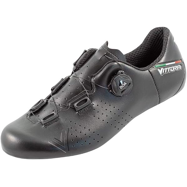 NEW VITTORIA men\'s mondiale road cycling shoes in black Amazon.com | Vittoria Mondiale Road Cycling Shoes Look Soles  main image 4